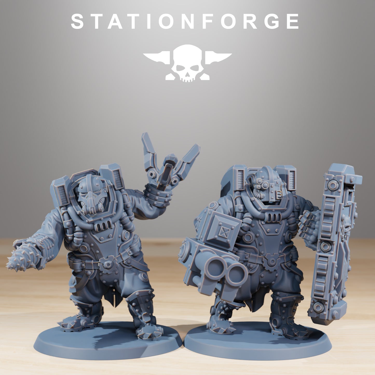 Frontliner Heavy support - 32mm Miniatures