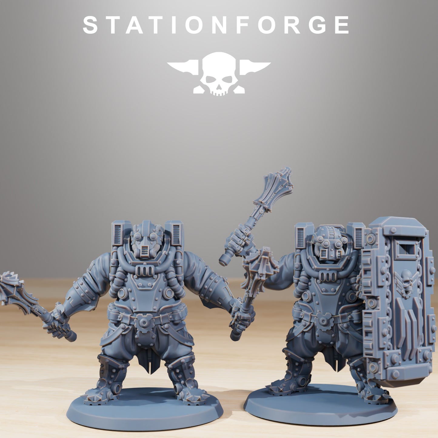 Frontliner Heavy support - 32mm Miniatures