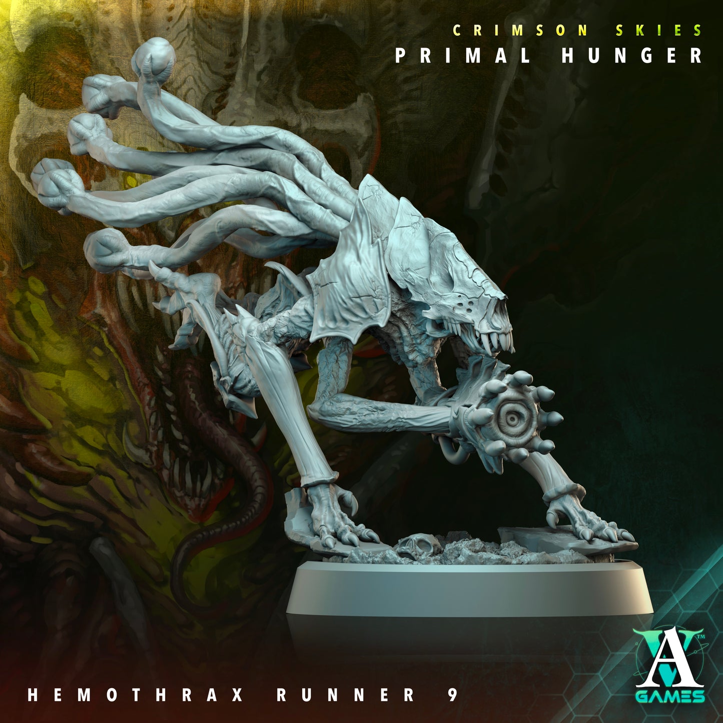 Runners - 3D Printed Miniature - Fantasy Miniature -Tabletop Miniature - Tabletop Miniature - D&D (Copy)