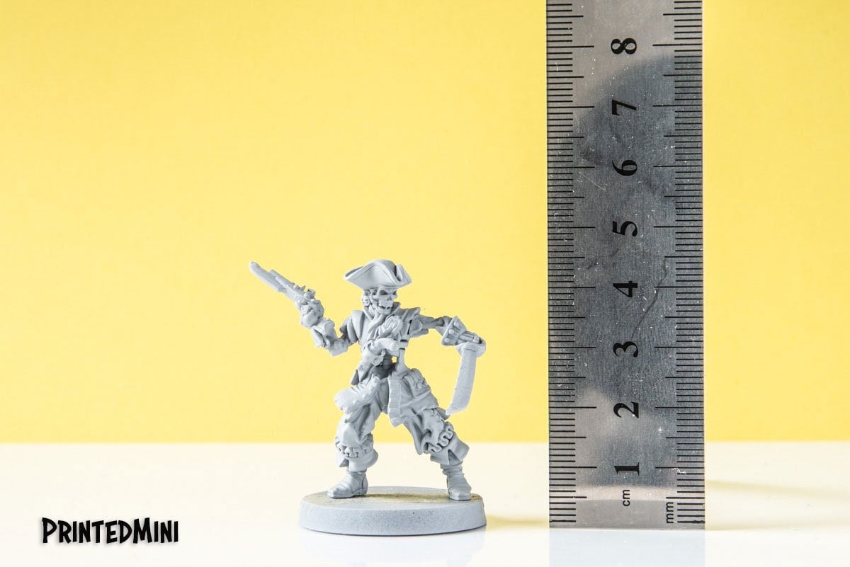 Billy the Bone - 3D Printed Miniature - Fantasy Miniature - Tabletop Miniature - D&D - RN Estudio