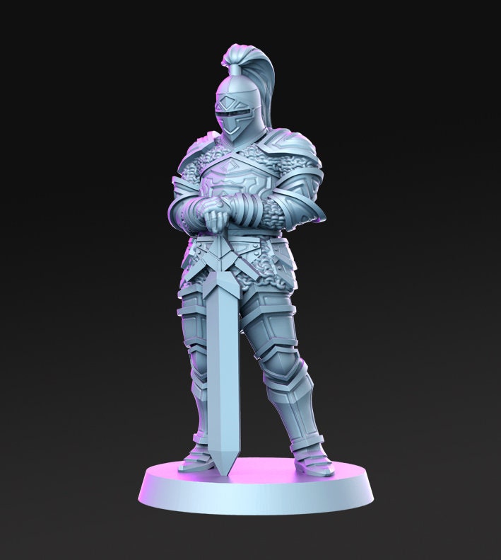 Aaron - 3D Printed Miniature - Fantasy Miniature -Tabletop Miniature - Tabletop Miniature - D&D - RN Estudio