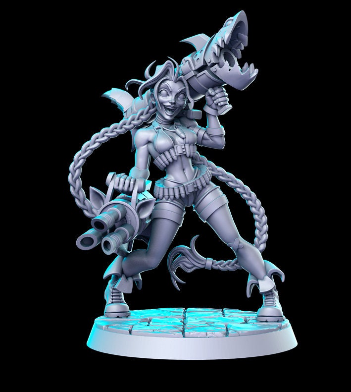 Jinx - Resin Miniature - Fantasy Miniature -Tabletop Miniature - D&D - warhammer - RN Estudio