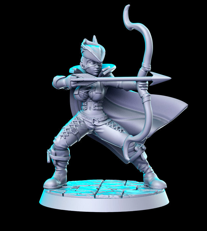 Robin - 3D Printed Miniature - Fantasy Miniature -Tabletop Miniature - D&D - warhammer - RN Estudio