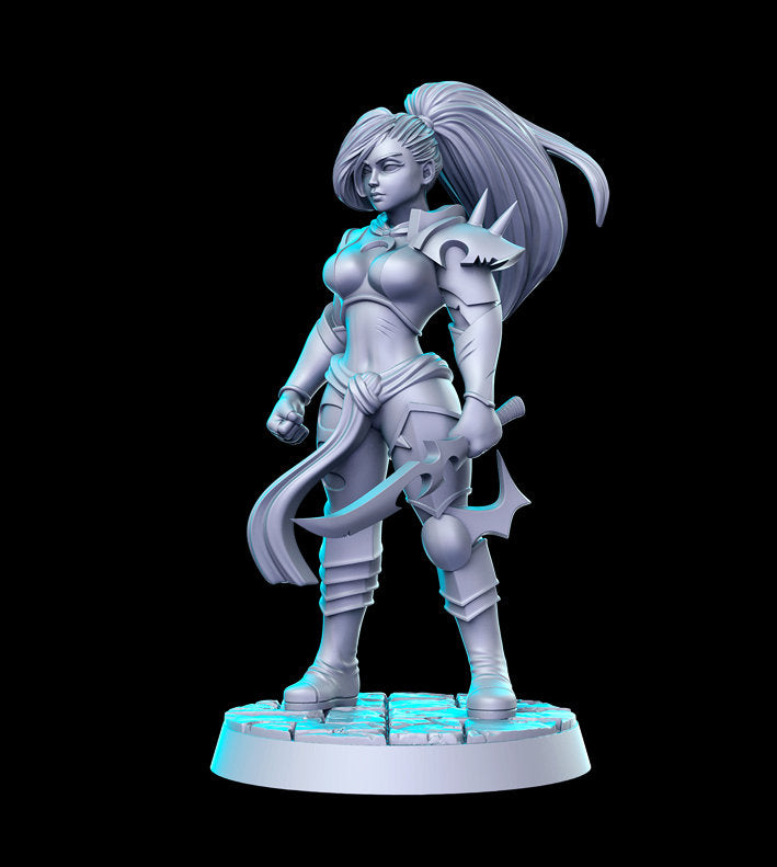 Yes - 3D Printed Miniature - Fantasy Miniature -Tabletop Miniature - D&D - warhammer - RN Estudio