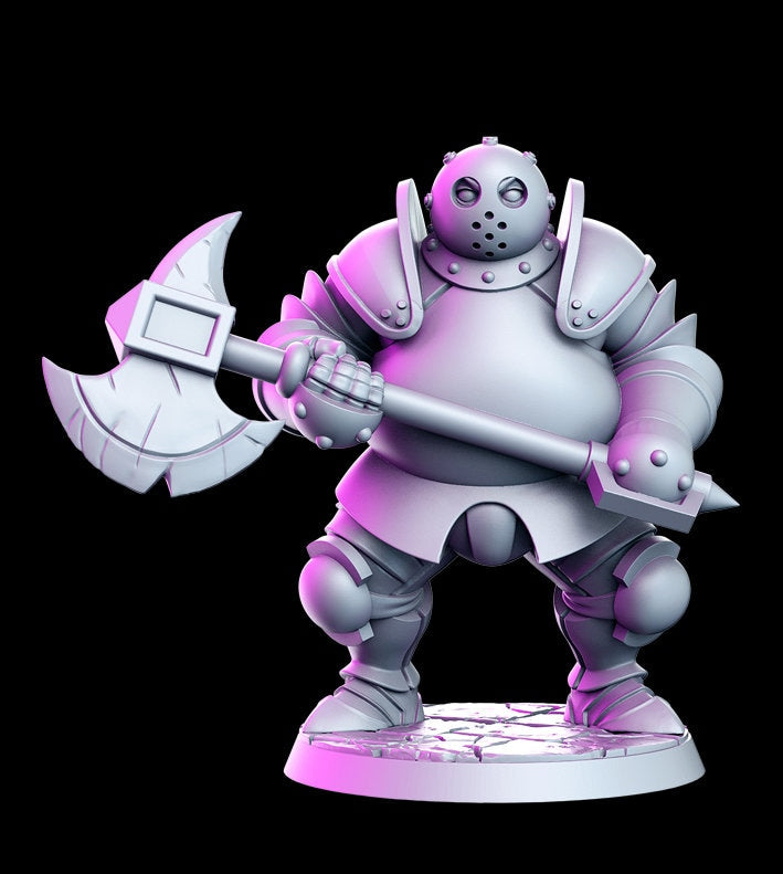 Dhruun - 3D Printed Miniature - Fantasy Miniature -Tabletop Miniature - resin miniature - D&D - RN Estudio