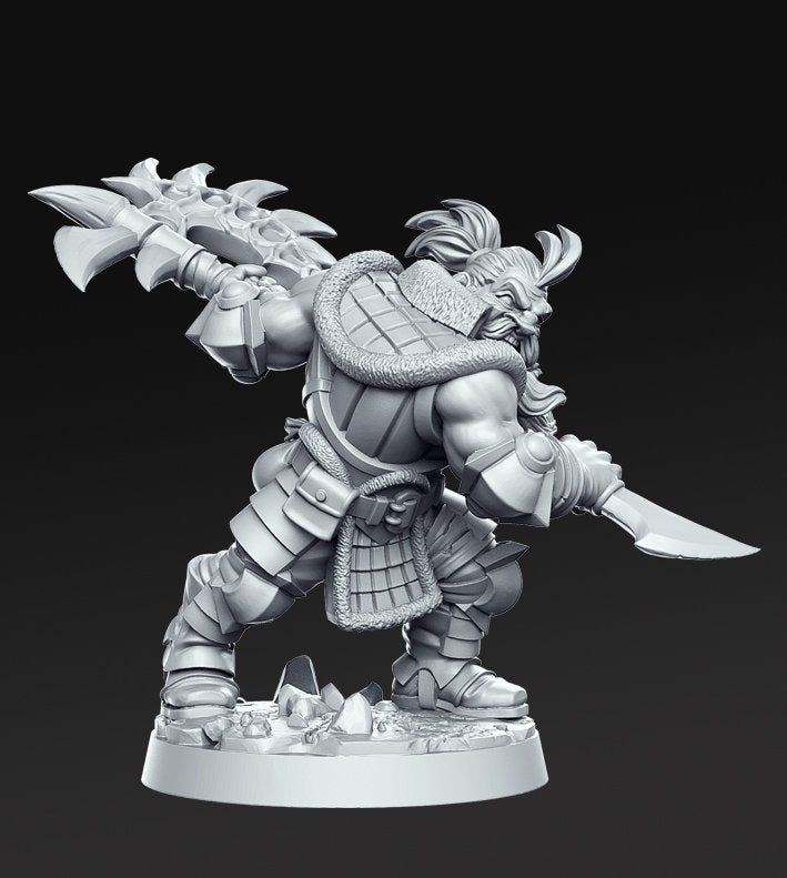Gandharr - 3D Printed Miniature - Fantasy Miniature -Tabletop Miniature - resin miniature - D&D - RN Estudio