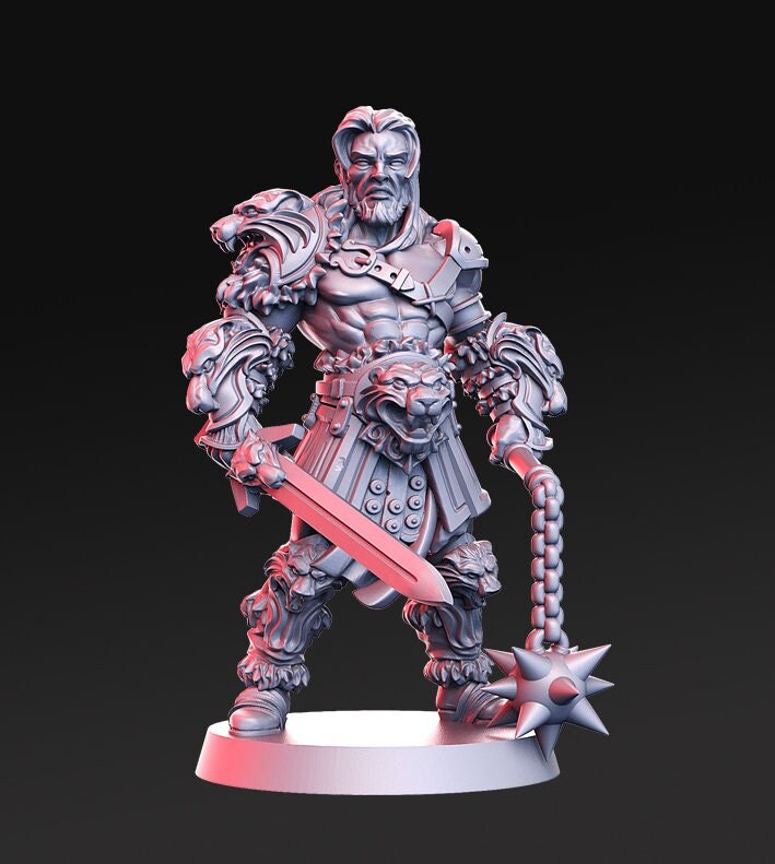 Lionel - 3D Printed Miniature - Fantasy Miniature -Tabletop Miniature - resin miniature - D&D - RN Estudio DnD