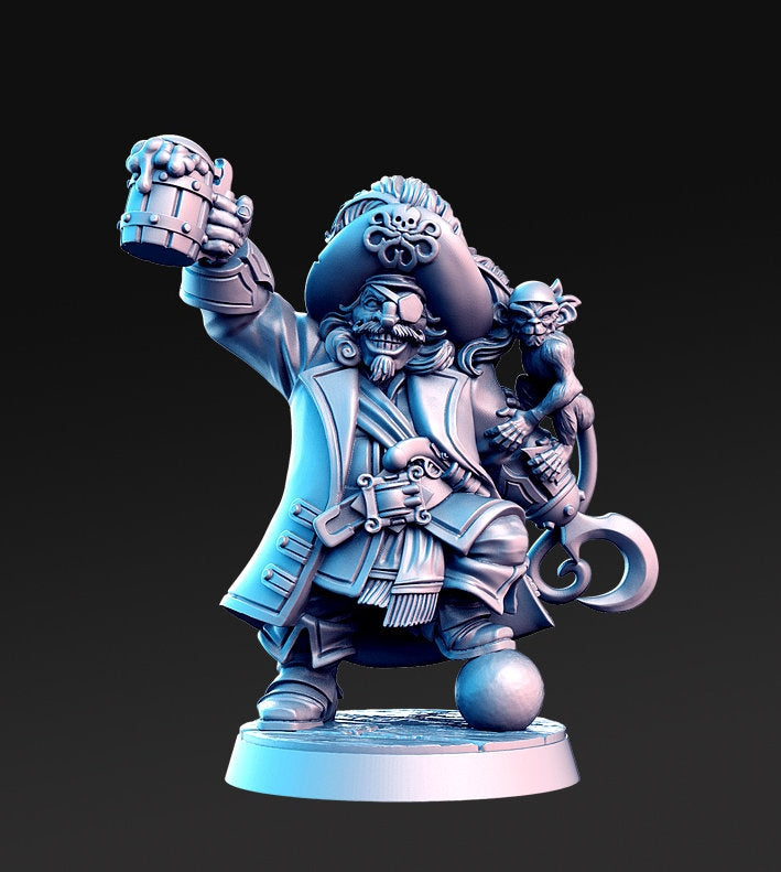 Madolff - 3D Printed Miniature - Fantasy Miniature -Tabletop Miniature - resin miniature - D&D - RN Estudio