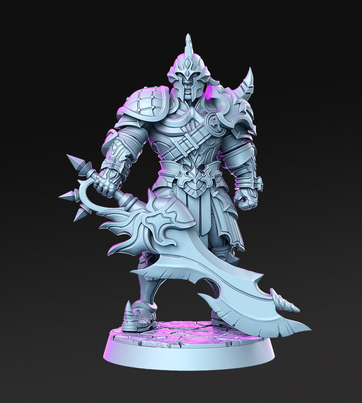 Kalkhan - 3D Printed Miniature - Fantasy Miniature -Tabletop Miniature - resin miniature - D&D - RN Estudio
