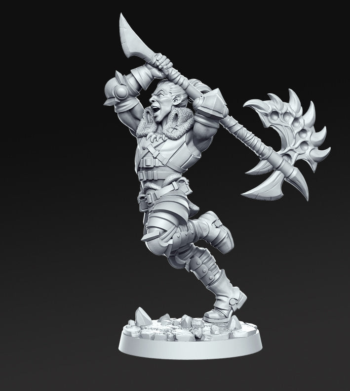 Varekh - 3D Printed Miniature - Fantasy Miniature -Tabletop Miniature - resin miniature - D&D - RN Estudio