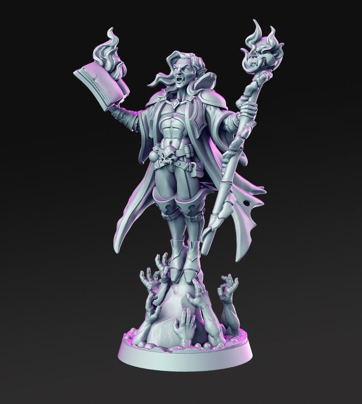 Vraduul - 3D Printed Miniature - Fantasy Miniature -Tabletop Miniature - resin miniature - D&D - RN Estudio