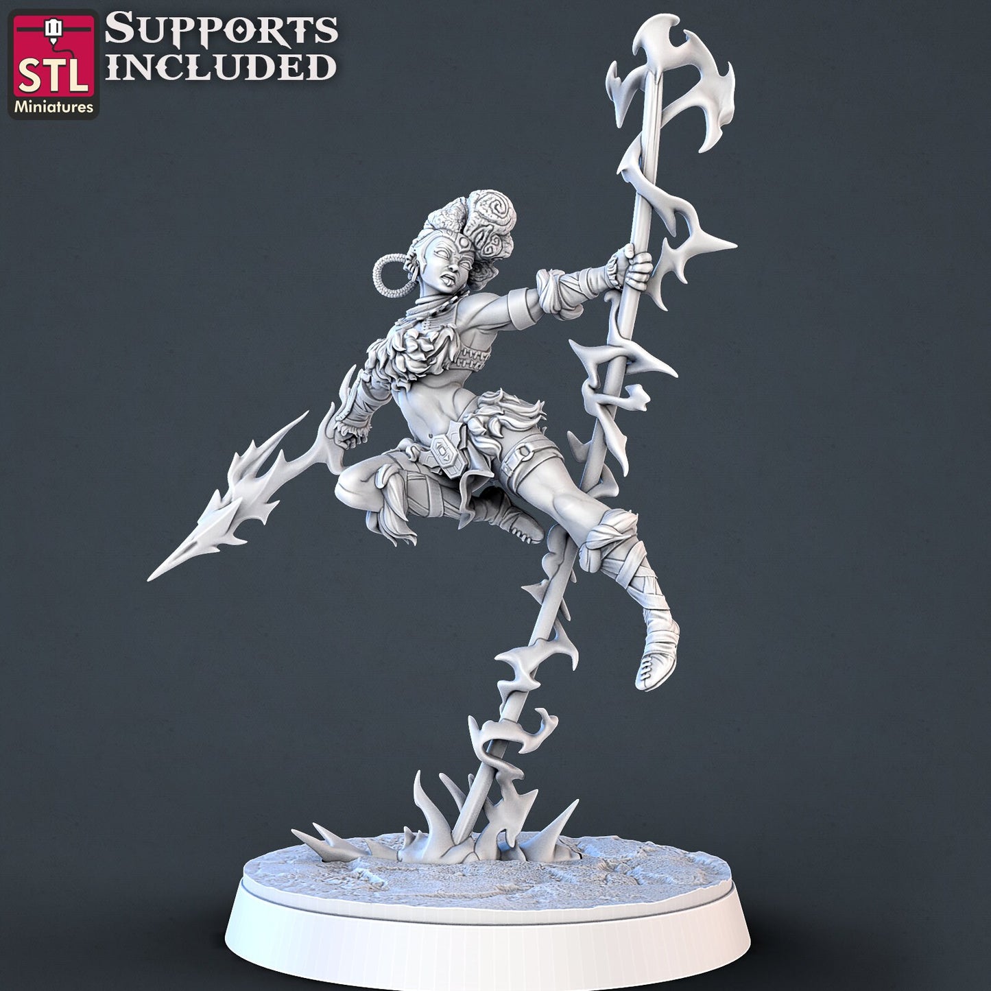DnD Tribute Acrobat - Tabletop miniature - Fantasy - 32mm - D&D Resin Miniature DnD