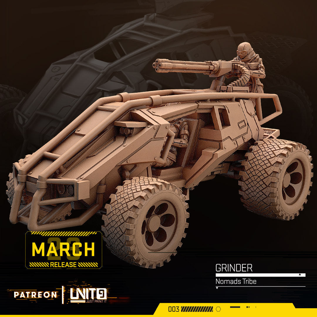 Grinder - Tabletop miniature - Fantasy - 32mm - D&D Resin Miniature