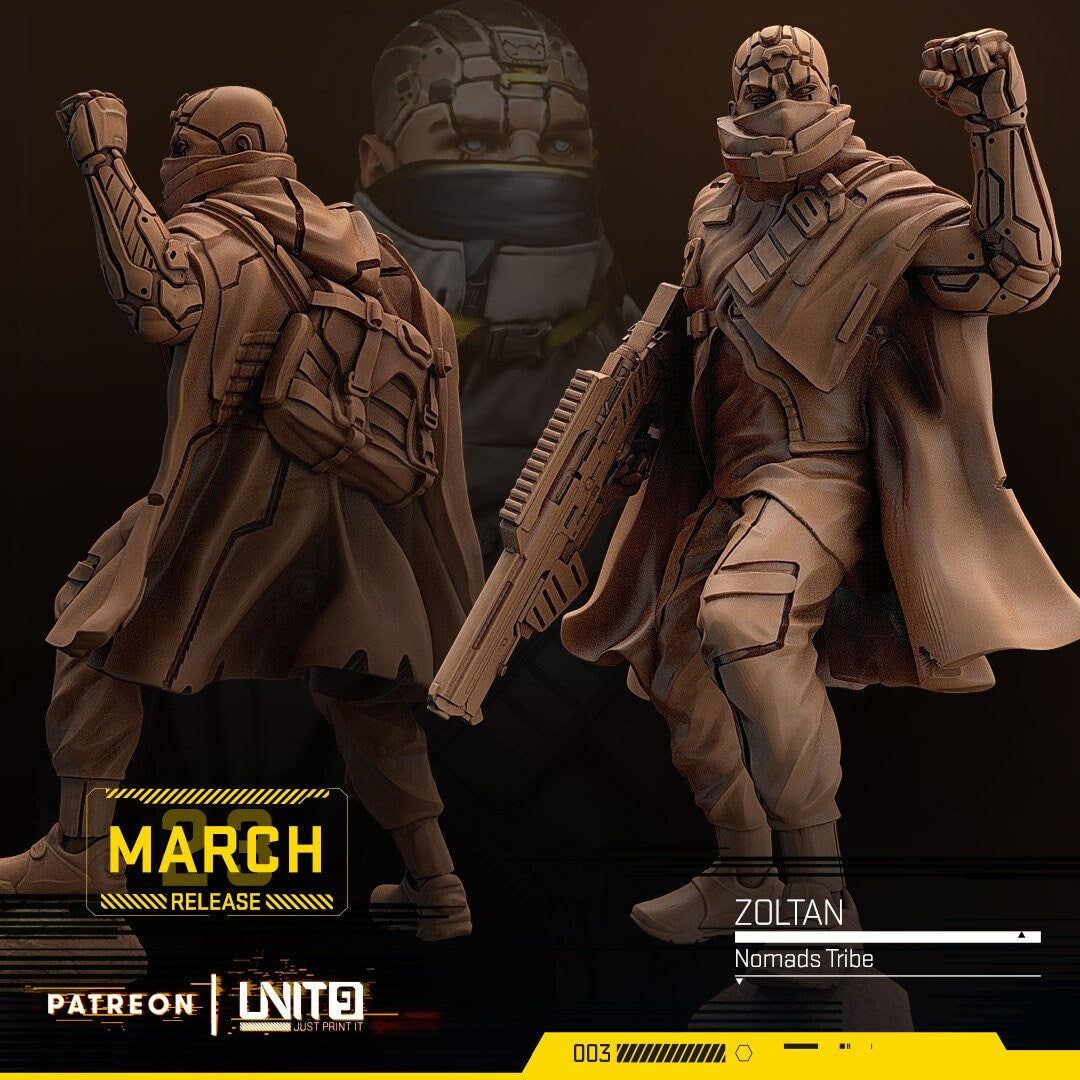 Zoltan - Tabletop miniature - Fantasy - 32mm - D&D Resin Miniature