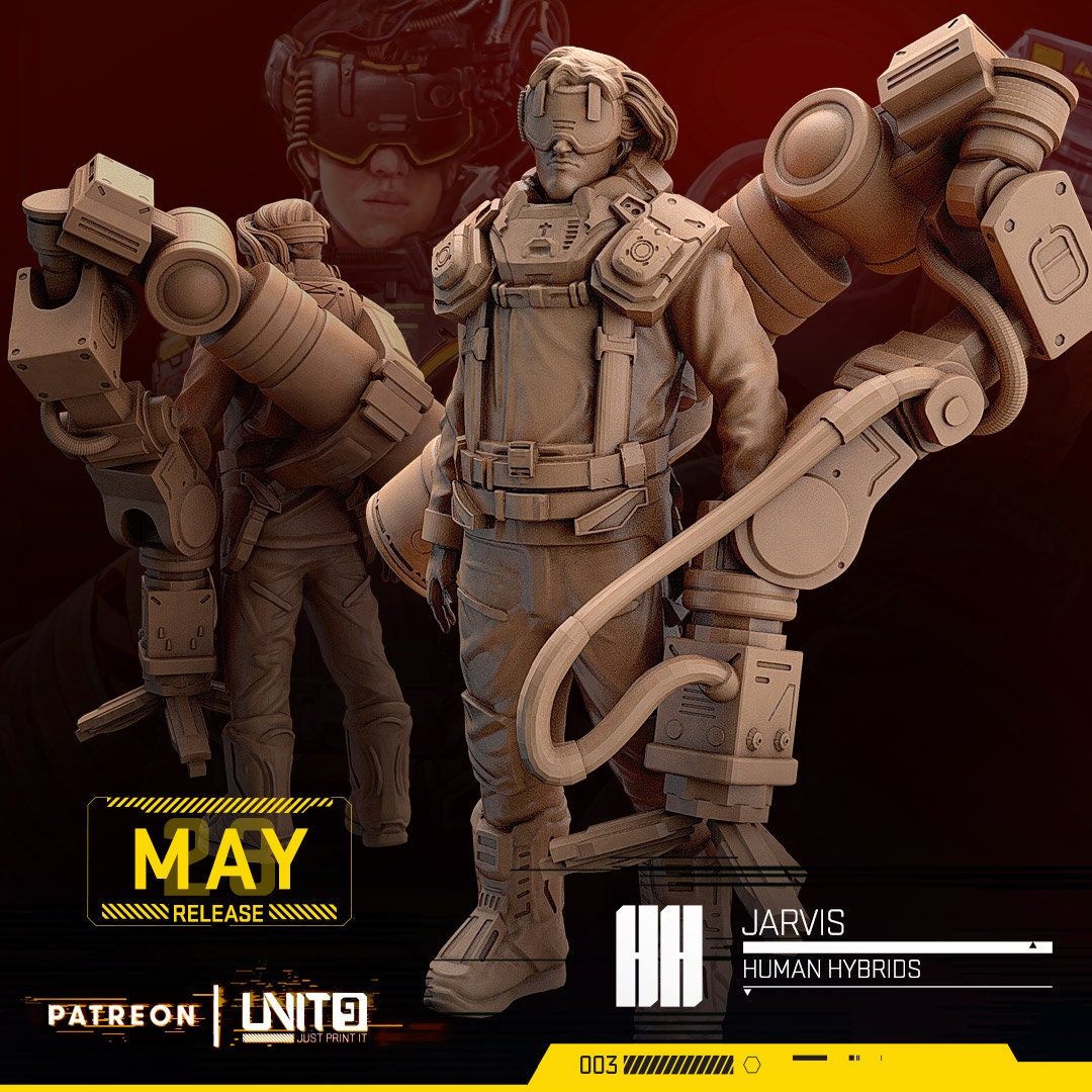 Jarvis - Tabletop miniature - Fantasy - 32mm - D&D Resin Miniature