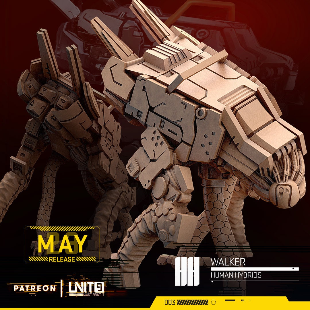 Walker - Tabletop miniature - Fantasy - 32mm - D&D Resin Miniature