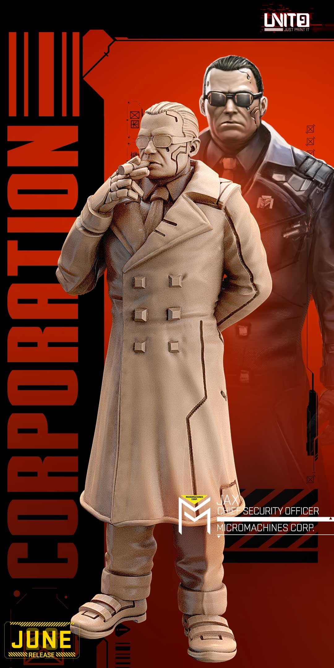 Jax - Tabletop miniature - Fantasy - 32mm - D&D Resin Miniature