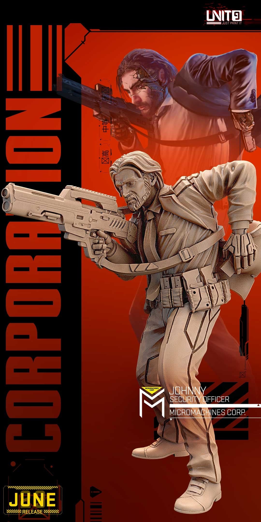 Johnny - Tabletop miniature - Fantasy - 32mm - D&D Resin Miniature