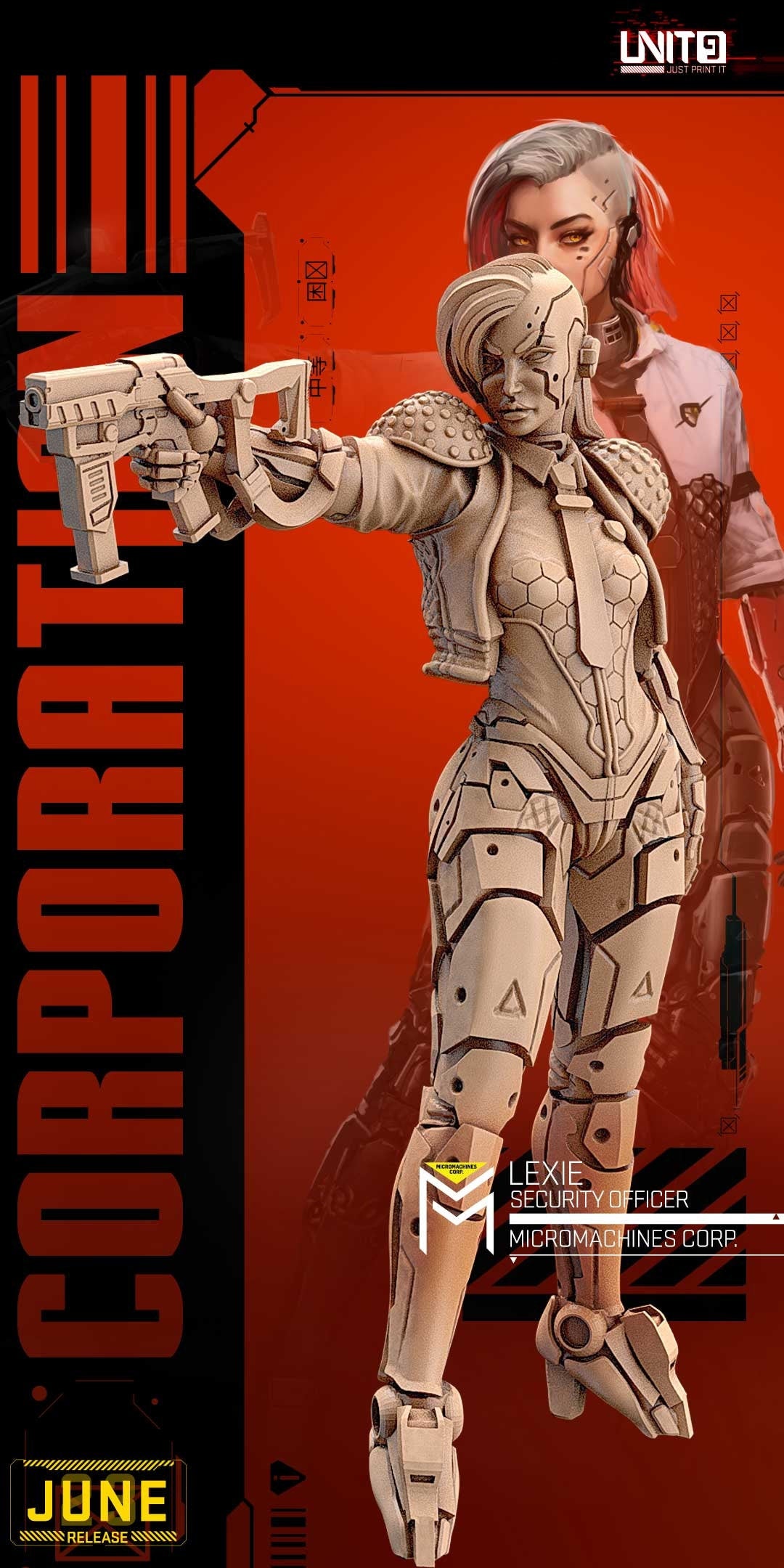 Lexie - Tabletop miniature - Fantasy - 32mm - D&D Resin Miniature