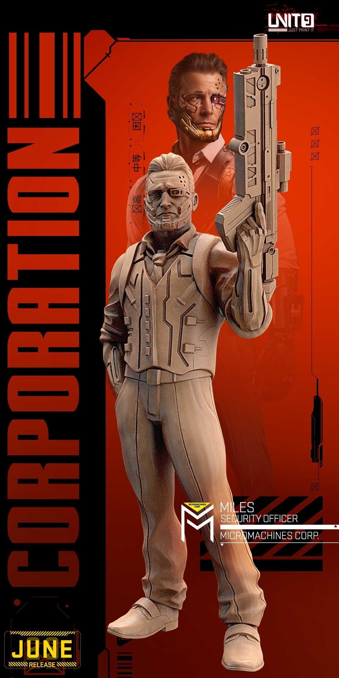 Miles - Tabletop miniature - Fantasy - 32mm - D&D Resin Miniature