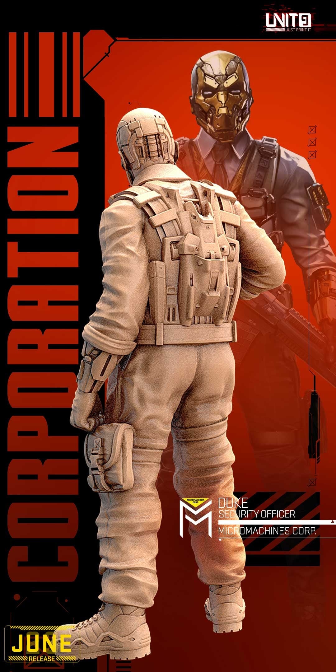 Duke - Tabletop miniature - Fantasy - 32mm - D&D Resin Miniature