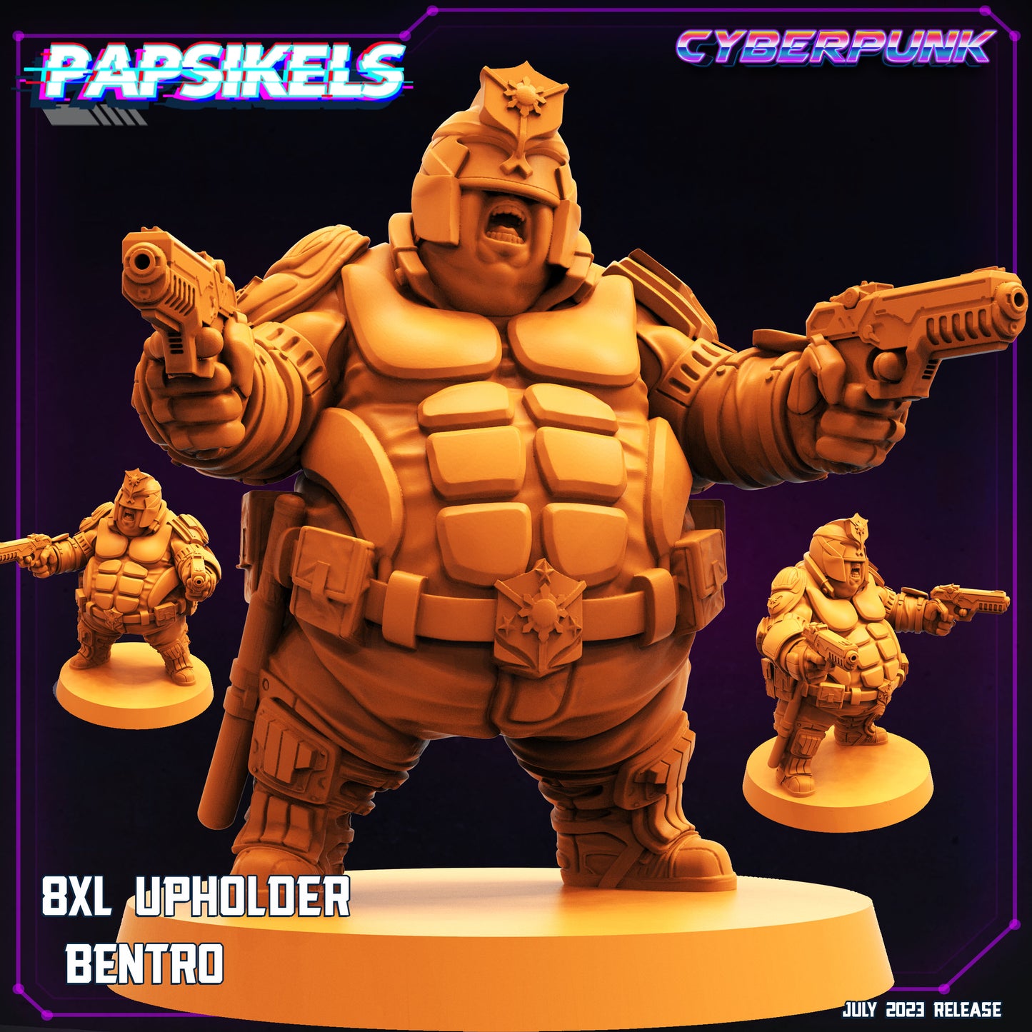 Bentro - Resin Miniature - Tabletop miniature - Fantasy Miniature - 32mm - D&D - Sci-fi Miniature - Papsikel