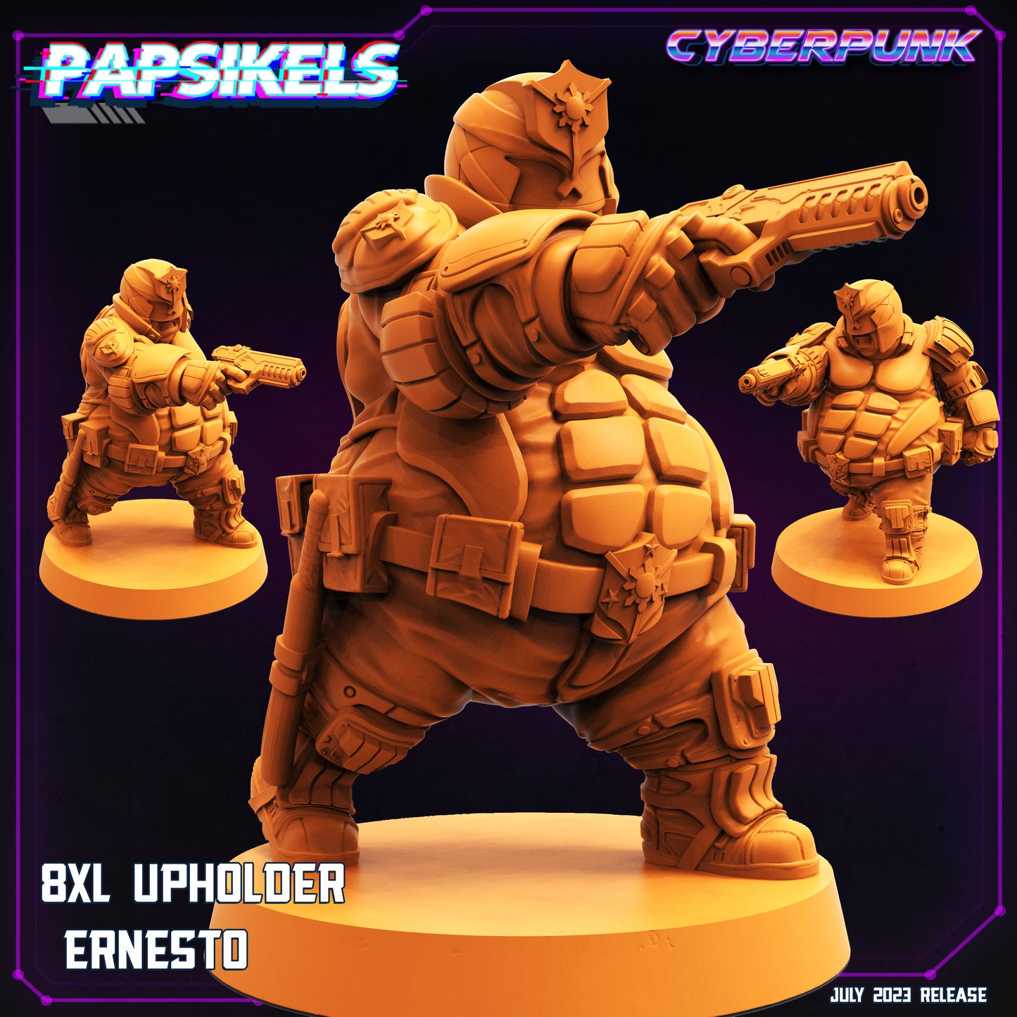 Ernesto - Resin Miniature - Tabletop miniature - Fantasy Miniature - 32mm - D&D - Sci-fi Miniature - Papsikel