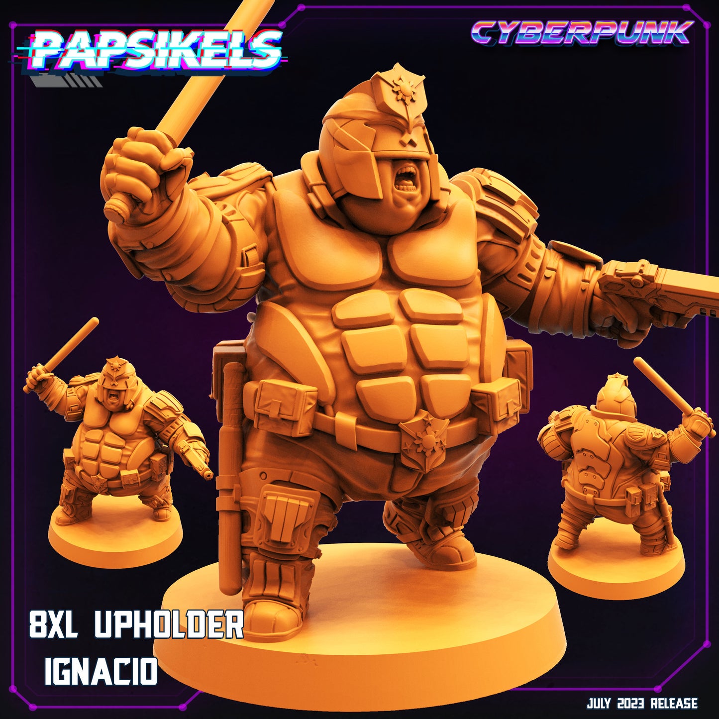 Ignacio - Resin Miniature - Tabletop miniature - Fantasy Miniature - 32mm - D&D - Sci-fi Miniature - Papsikel