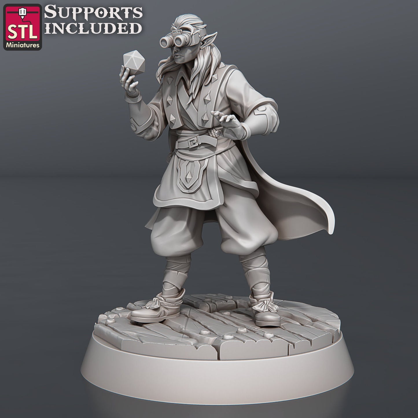 Antique Dealers - Tabletop miniature - Fantasy - 32mm - D&D Resin Miniature