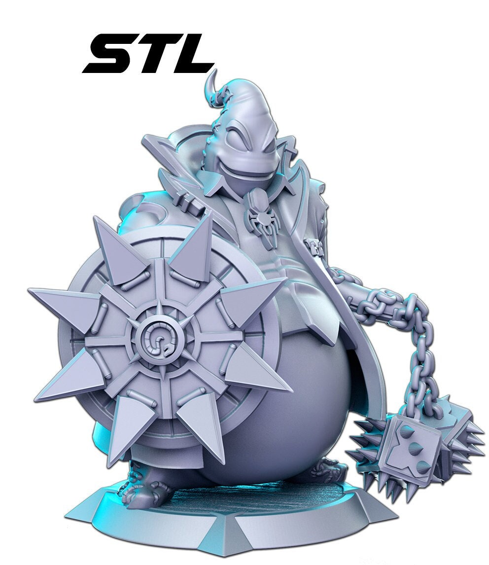 Oogie Boogie - 3D Printed Miniature - Fantasy Miniature - Tabletop Miniature - D&D - RN Estudio DnD