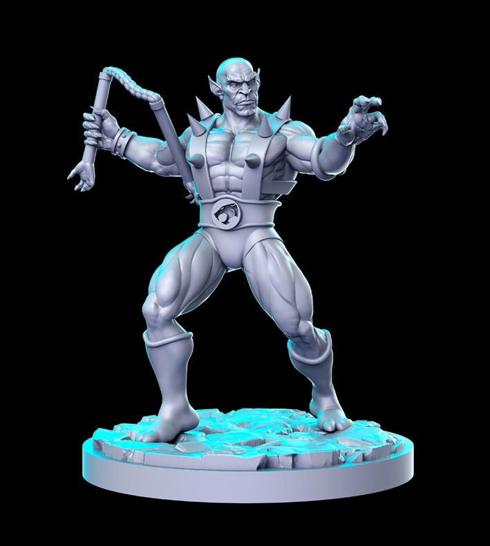 Panthro - 3D Printed Miniature - Fantasy Miniature - Tabletop Miniature - D&D - RN Estudio DnD