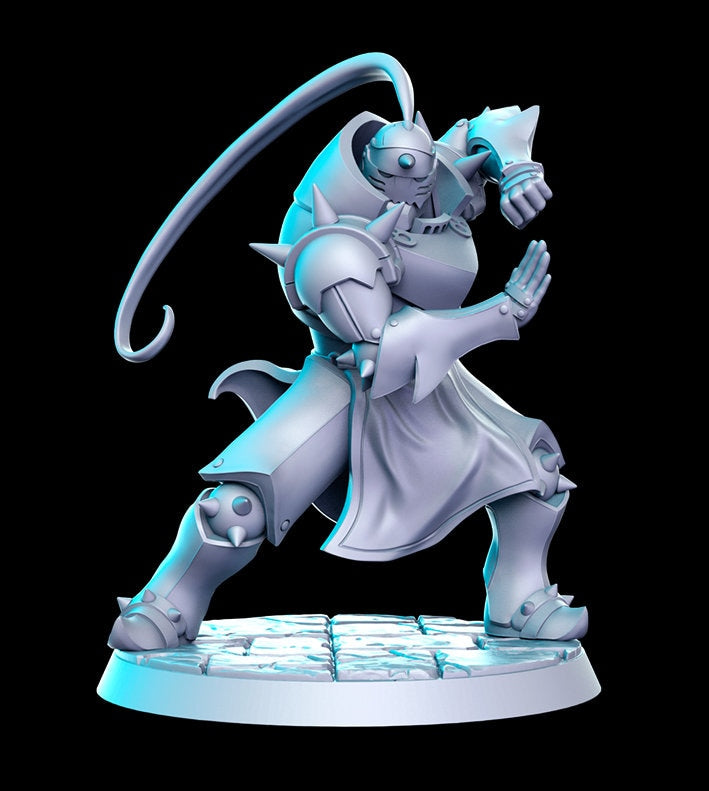 Alphonse - 3D Printed Miniature - Fantasy Miniature -Tabletop Miniature - resin miniature - D&D - RN Estudio