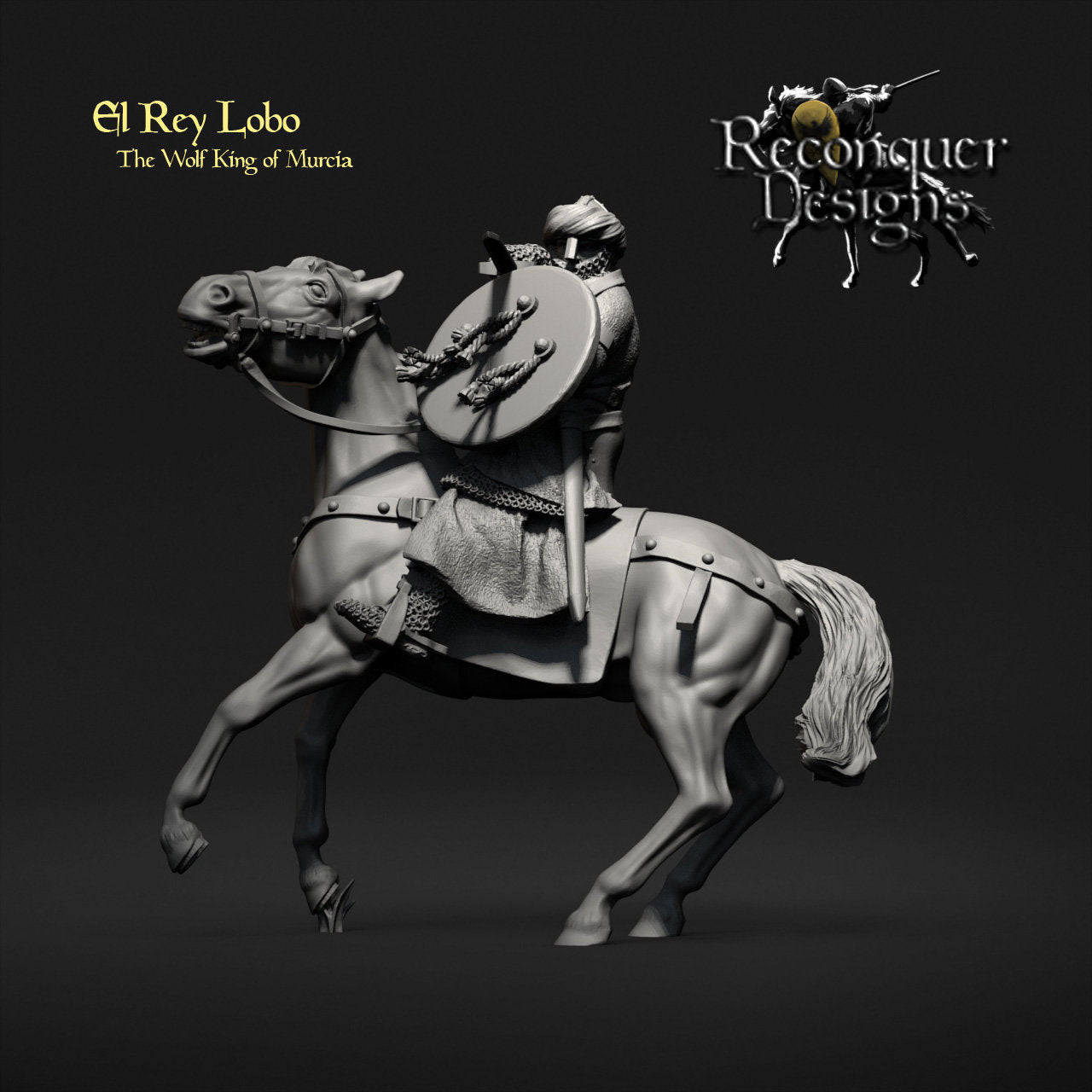 Andalusian Nobles - Resin Miniature - Tabletop miniature - Medieval Miniature
