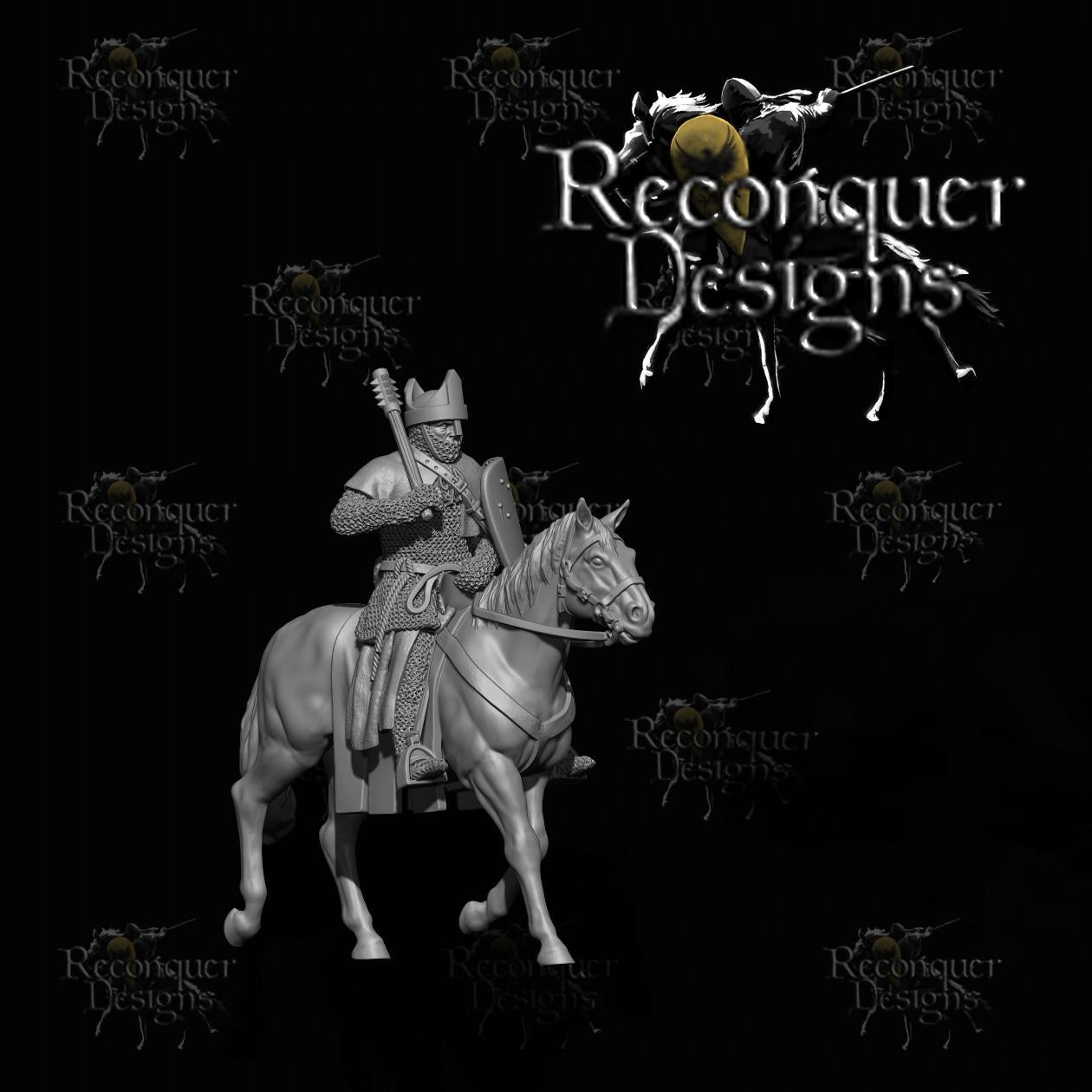 Archbishop of toledo - Resin Miniature - Tabletop miniature - Medieval Miniature