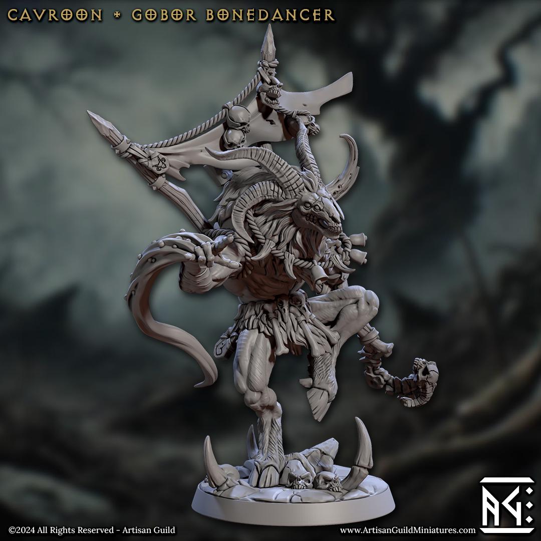 Cavroon - 3D Printed Miniature - Fantasy Miniature -Tabletop Miniature - Tabletop Miniature - D&D - Artisan Guild DnD