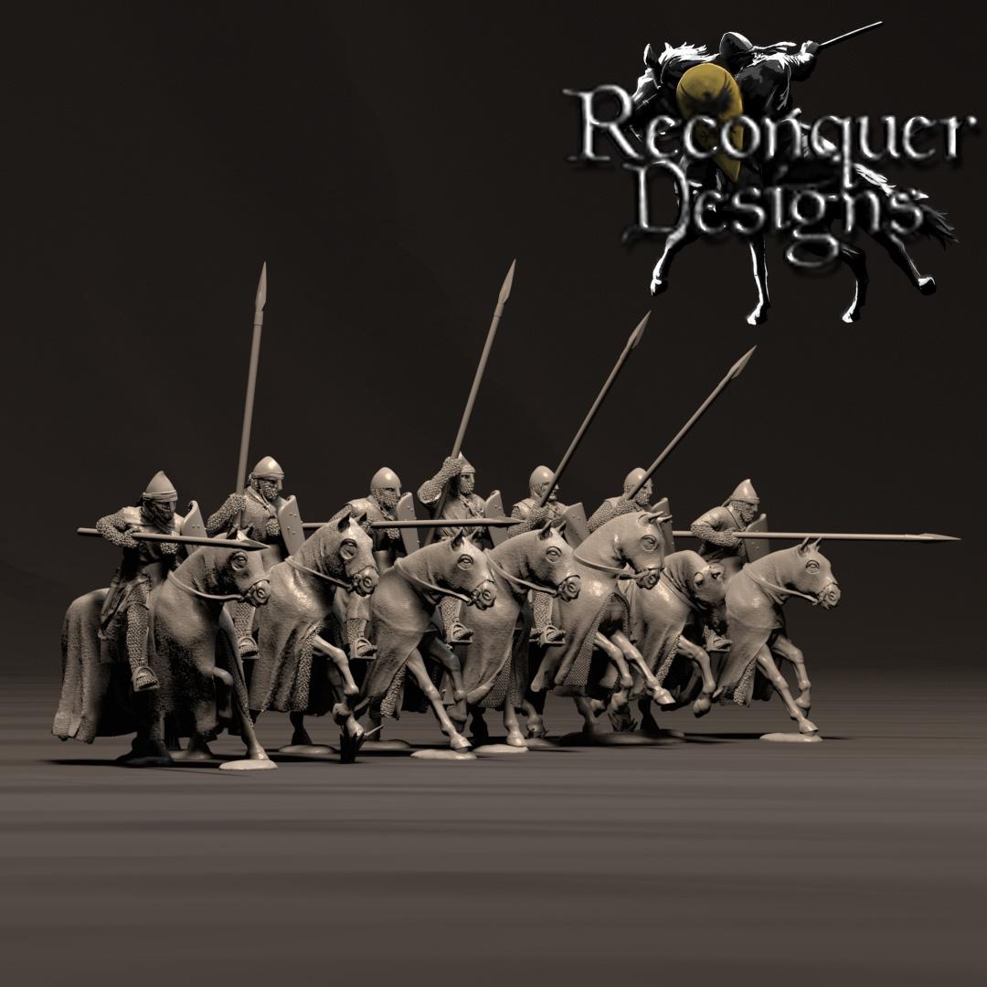 Knights - Resin Miniature - Tabletop miniature - Medieval Miniature
