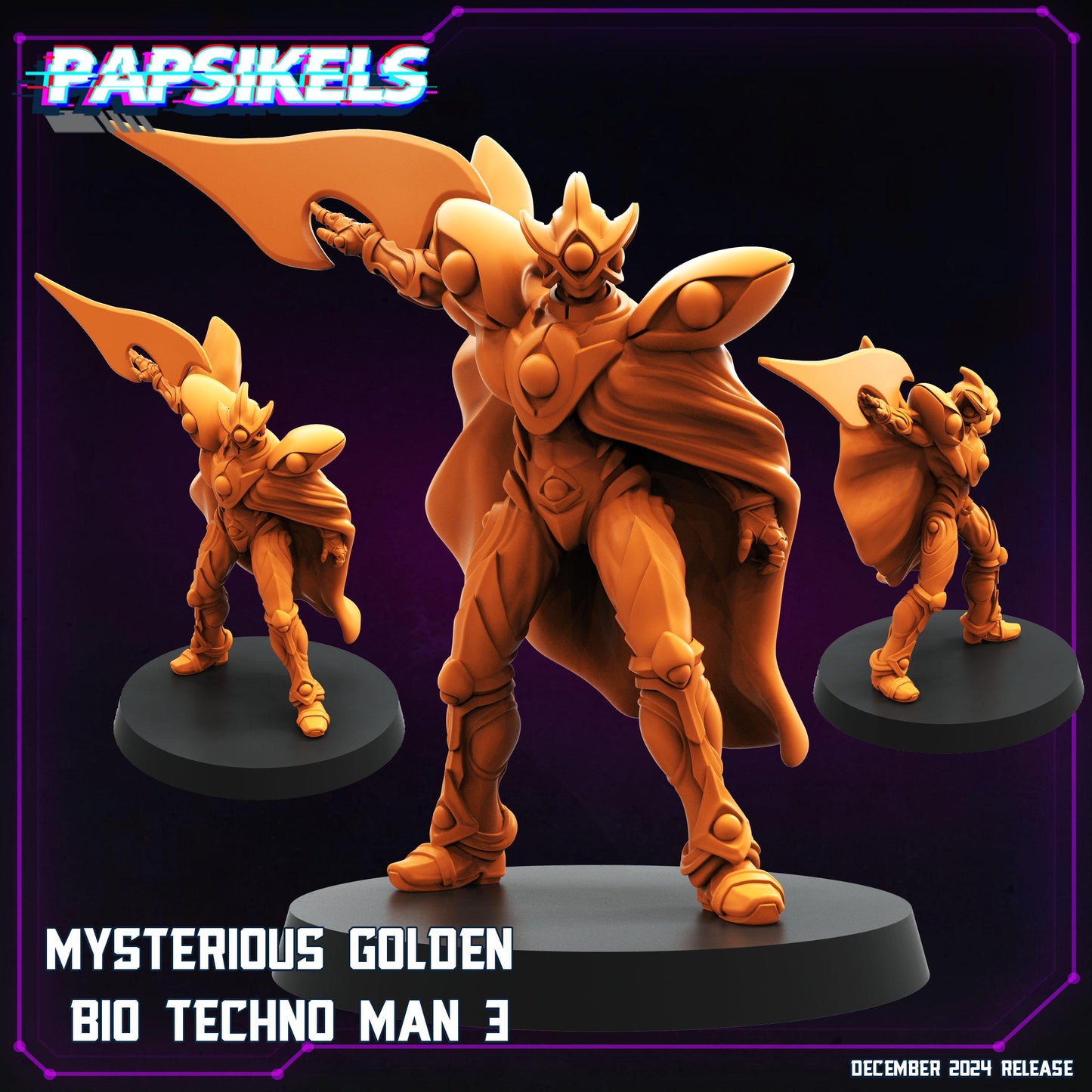 Mysterious Bio Techno - Resin Miniature - Tabletop miniature - Fantasy Miniature - 32mm - D&D - Sci-fi Miniature- Papsikel
