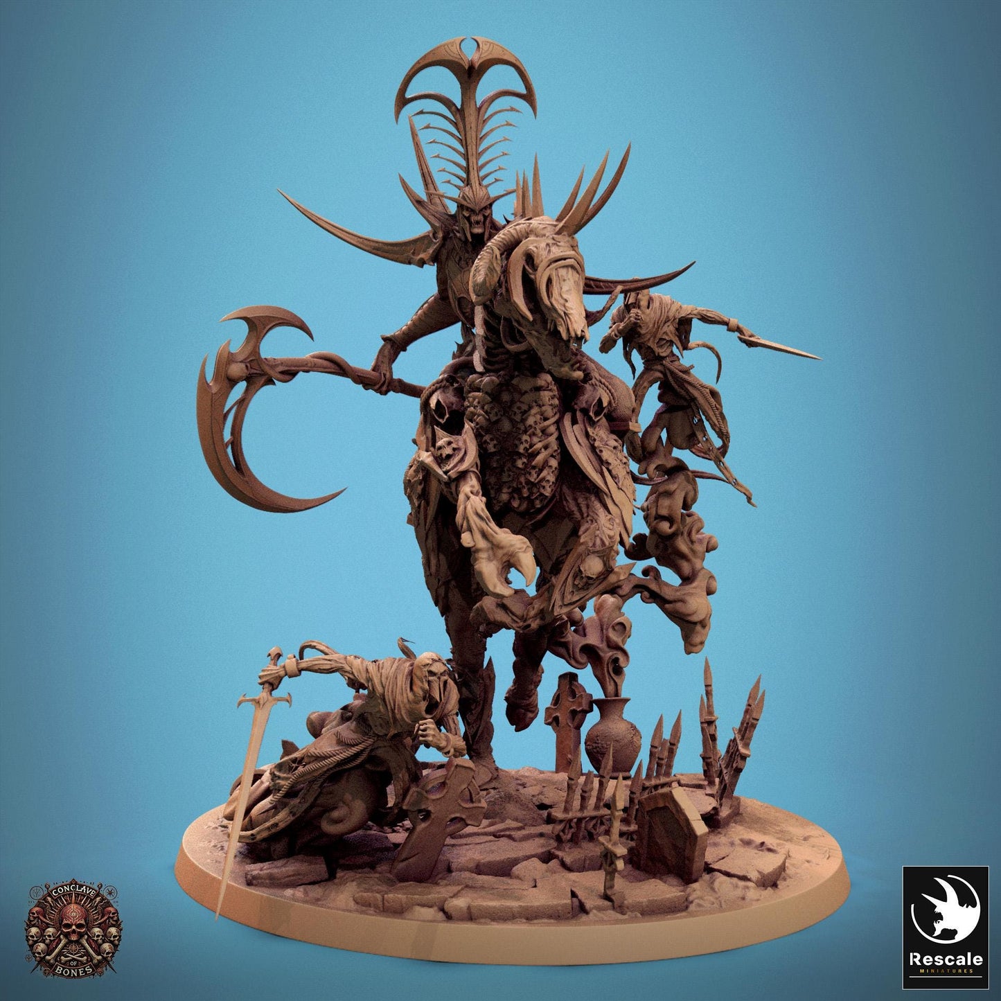 Velkaran - Resin Miniature - Tabletop miniature - Fantasy Miniature - 32mm - D&D - Sci-fi Miniature - Rescale