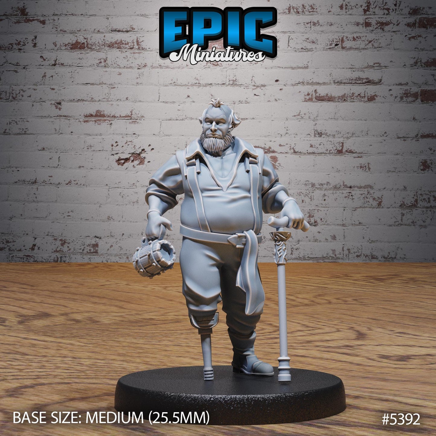 Hut Owner - Resin Miniature - Tabletop miniature - Fantasy Miniature - 32mm - D&D - Sci-fi Miniature