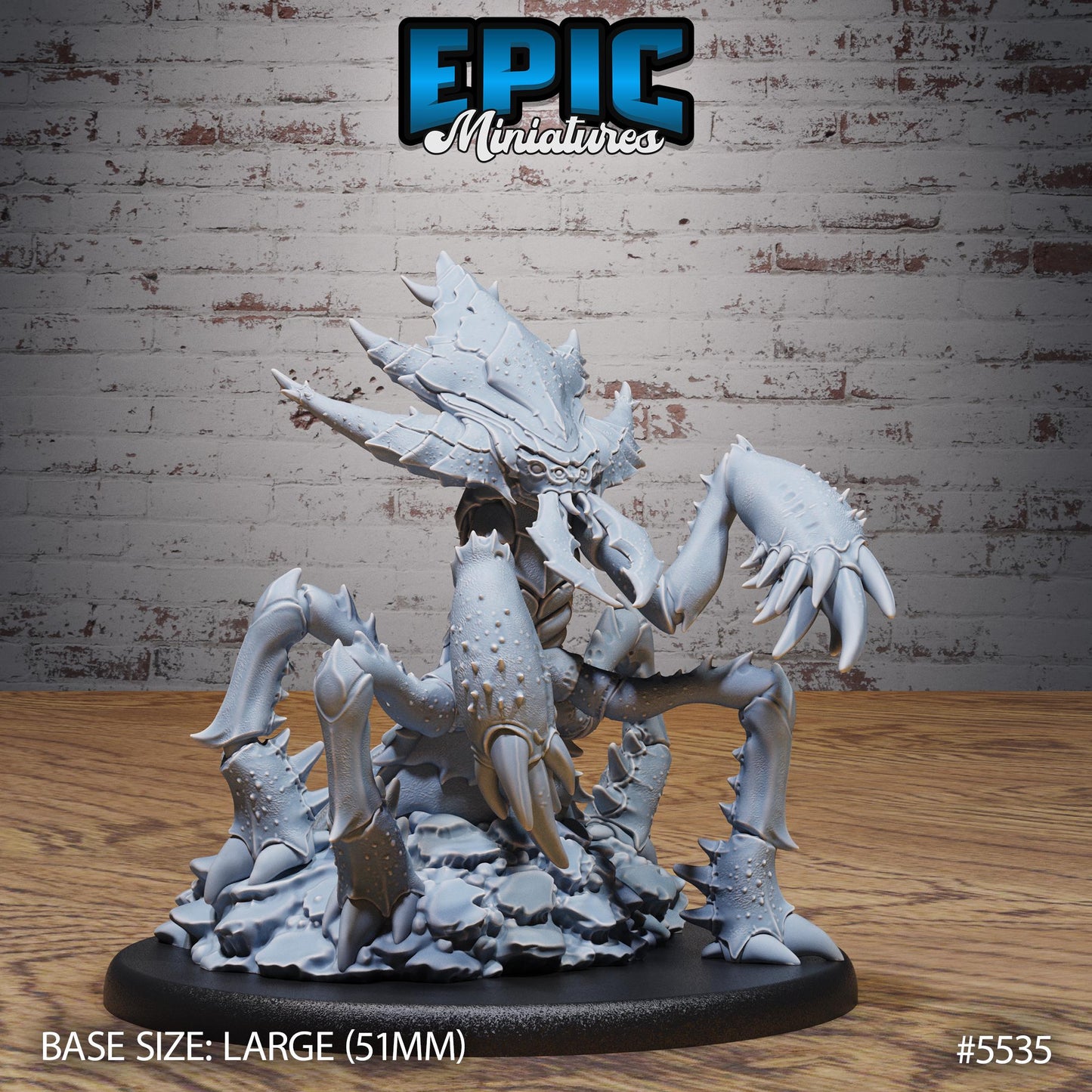 Ankheg - Resin Miniature - Tabletop miniature - Fantasy Miniature - 32mm - D&D - Sci-fi Miniature - Rescale