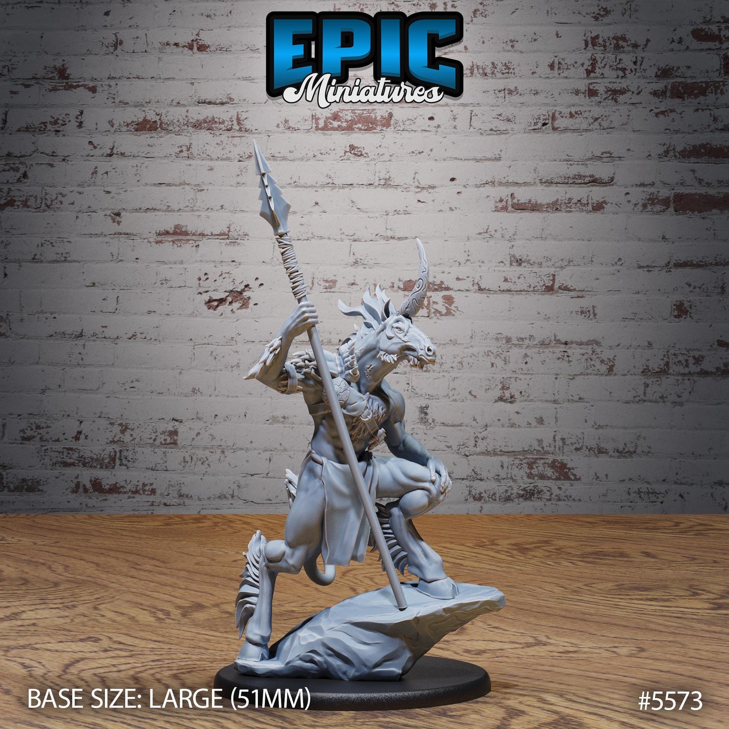 Unicorn Folk - Resin Miniature - Tabletop miniature - Fantasy Miniature - 32mm - D&D - Sci-fi Miniature - Rescale