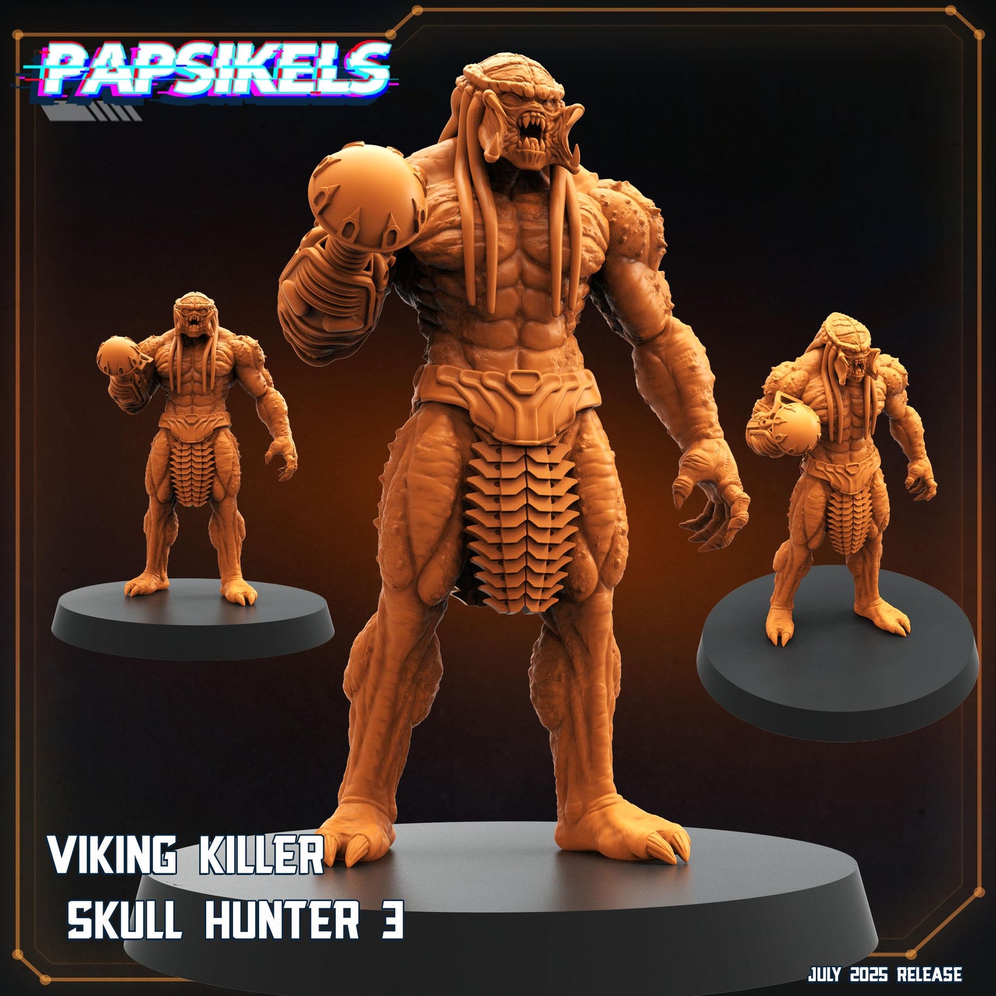 Viking Killers - Resin Miniature - Tabletop miniature - Fantasy Miniature - 32mm - D&D - Sci-fi Miniature - Papsikel
