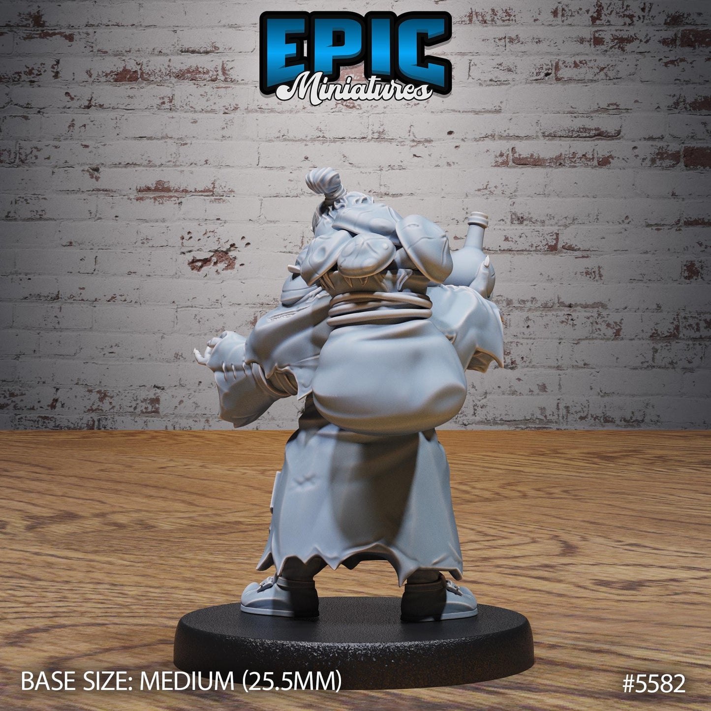 Granny Witch- Resin Miniature - Tabletop miniature - Fantasy Miniature - 32mm - D&D - Sci-fi Miniature