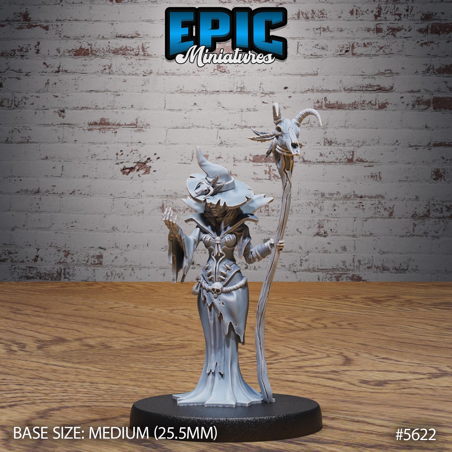 Witch Coven - Resin Miniature - Tabletop miniature - Fantasy Miniature - 32mm - D&D - Sci-fi Miniature