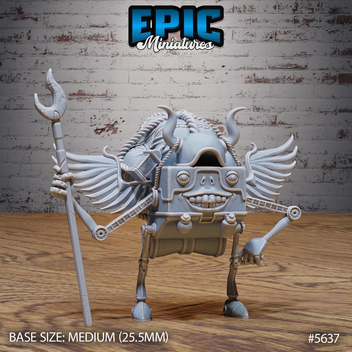 Decaton - Resin Miniature - Tabletop miniature - Fantasy Miniature - 32mm - D&D - Sci-fi Miniature