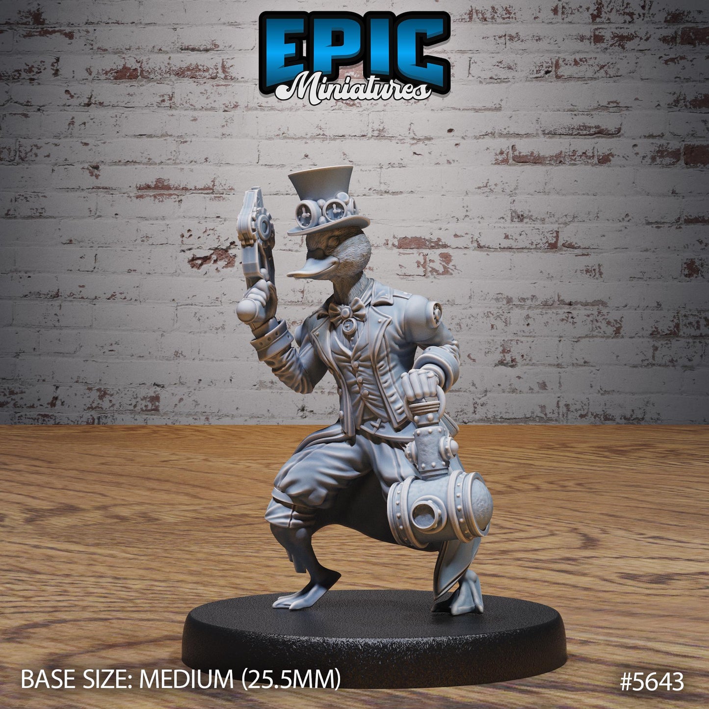 Sir Gooselot - Resin Miniature - Tabletop miniature - Fantasy Miniature - 32mm - D&D - Sci-fi Miniature