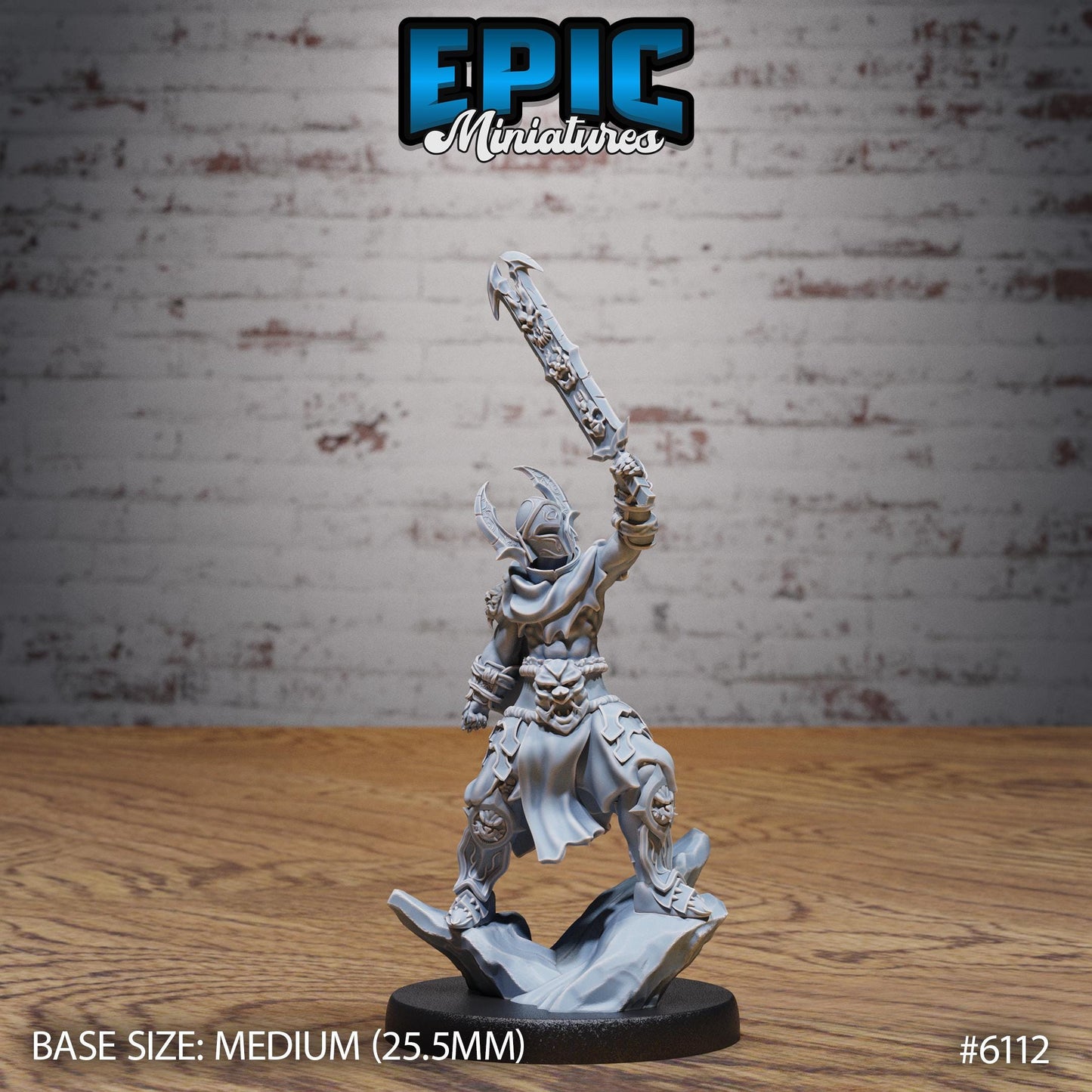Oath Breaker - Resin Miniature - Tabletop miniature - Fantasy Miniature - 32mm - D&D - Sci-fi Miniature