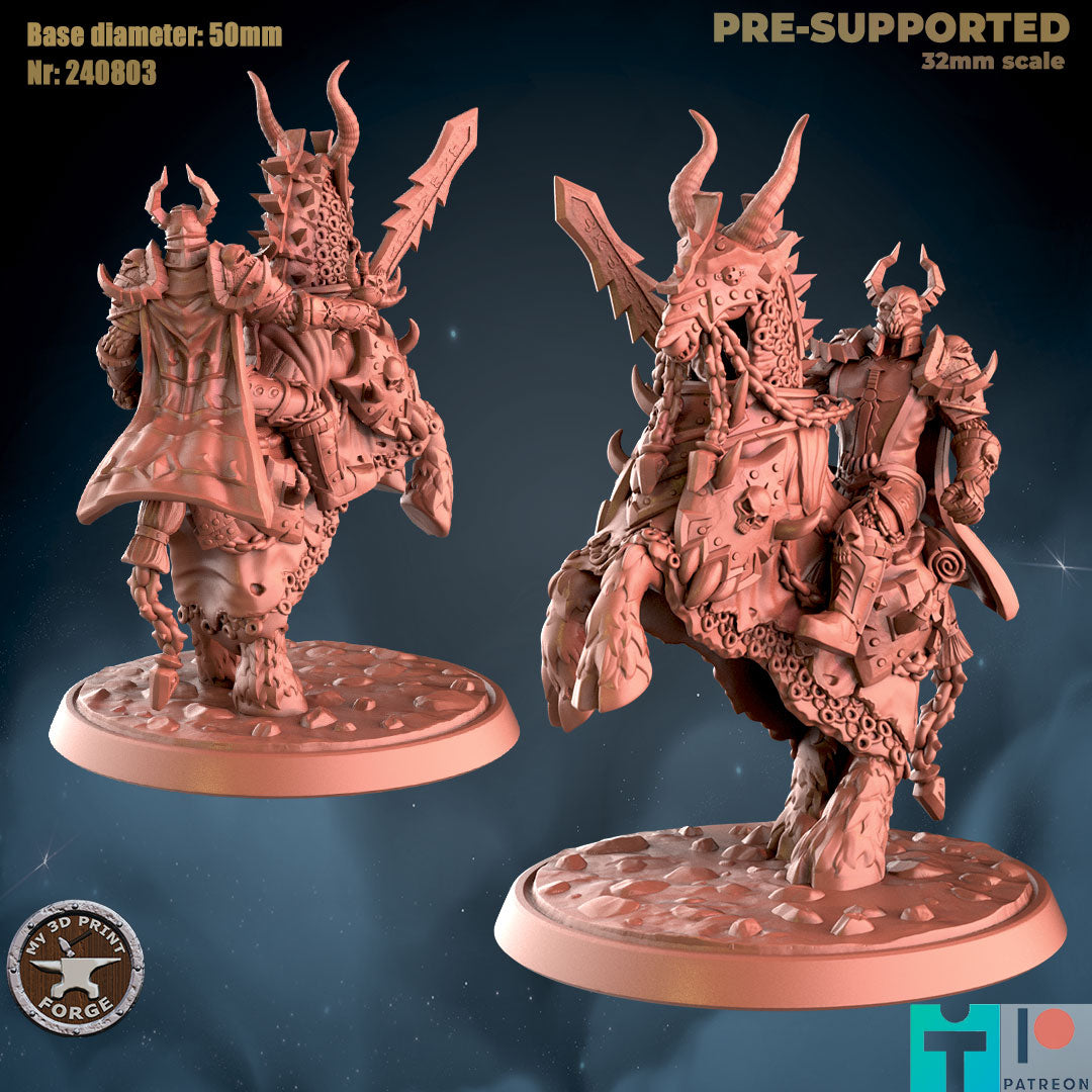 My 3d Print Forge August 2024 Release   -  Resin Miniature - Tabletop  miniature - Fantasy Miniature - 32mm - D&D -  Sci-fi Miniature