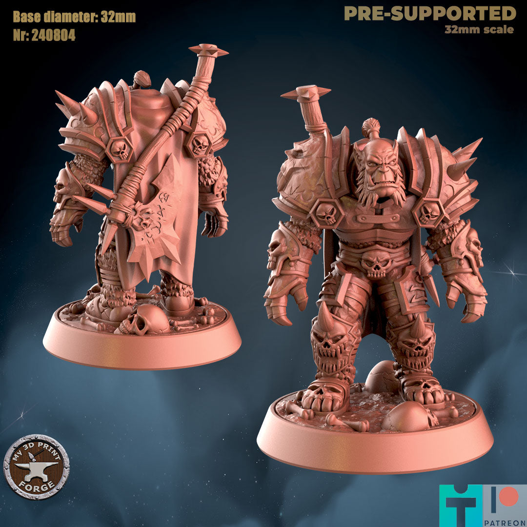 My 3d Print Forge August 2024 Release   -  Resin Miniature - Tabletop  miniature - Fantasy Miniature - 32mm - D&D -  Sci-fi Miniature