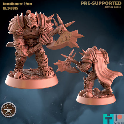 My 3d Print Forge August 2024 Release   -  Resin Miniature - Tabletop  miniature - Fantasy Miniature - 32mm - D&D -  Sci-fi Miniature